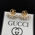 Pearl crystal earrings