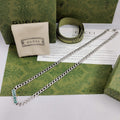 Unisex Silver Necklace