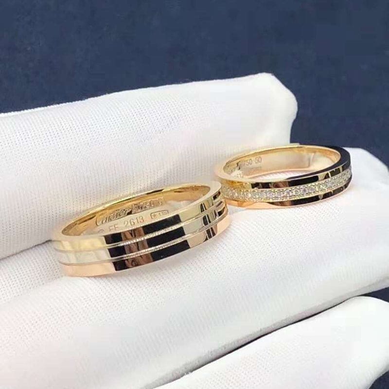 18K Vendome Louis Diamonds Ring