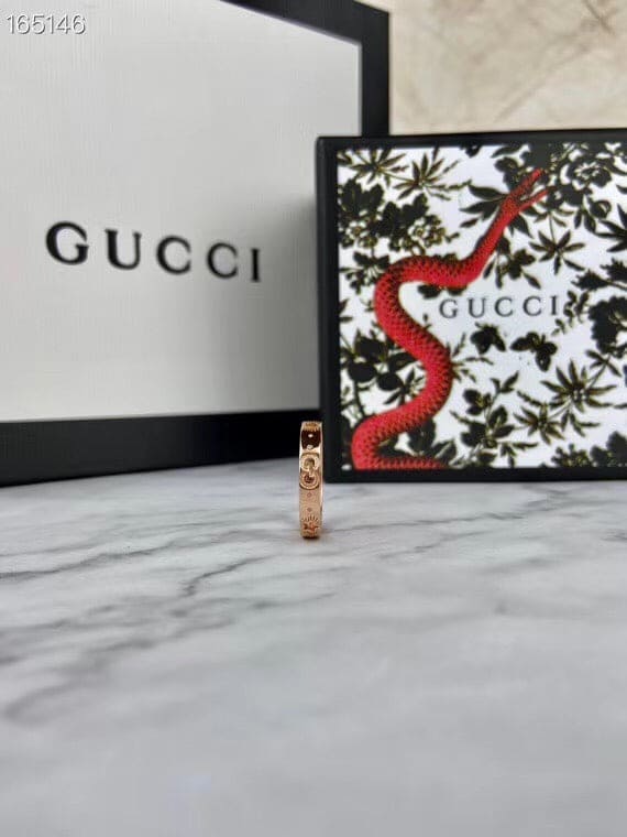 18K GG Icon Yellow Gold Ring