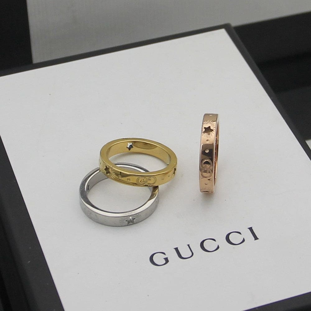 18K GG Icon Yellow Gold Ring