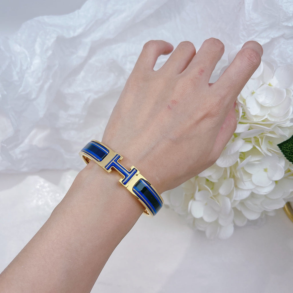 18K Clic H Purple Bracelet