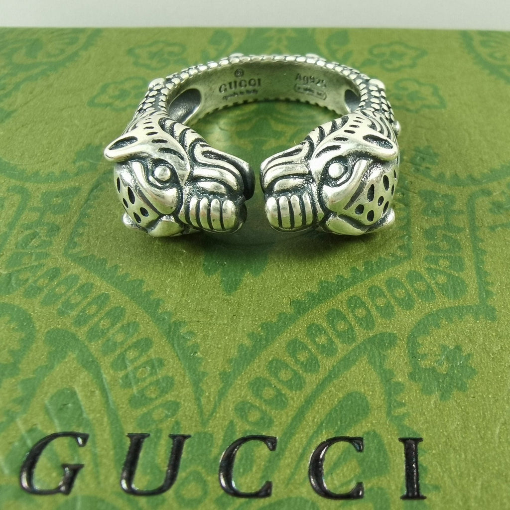 GG Tiger Head Ring