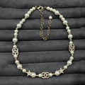 18K CC Pearls & Stars Necklace