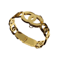 18K CC Opening Bracelet