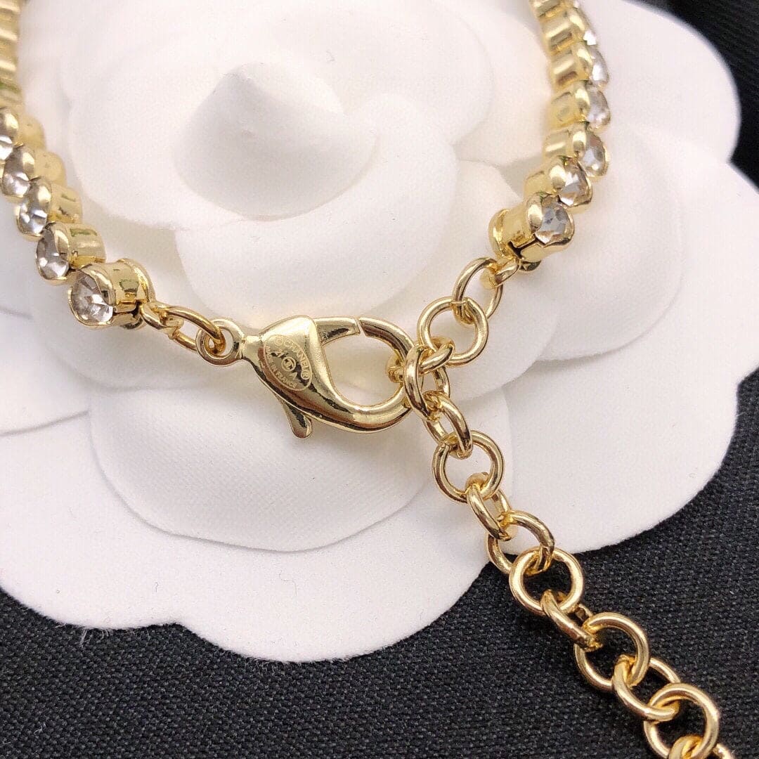 18K Diamonds CC Bracelet