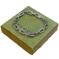 Double G Interlocking G Chain Bracelet
