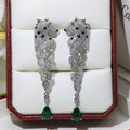 18K Panthère De Earrings