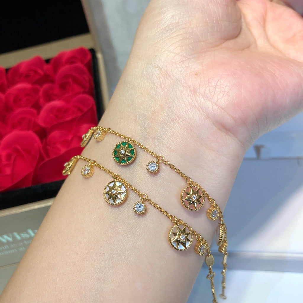 18K CD Rose Des Vents Bracelet