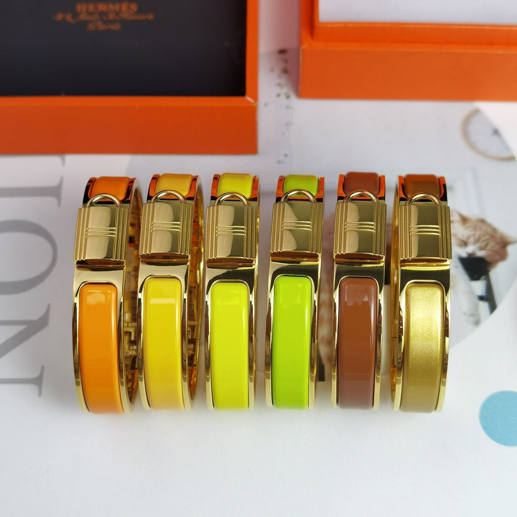 18K Clic Cadenas Yellow H Bracelet