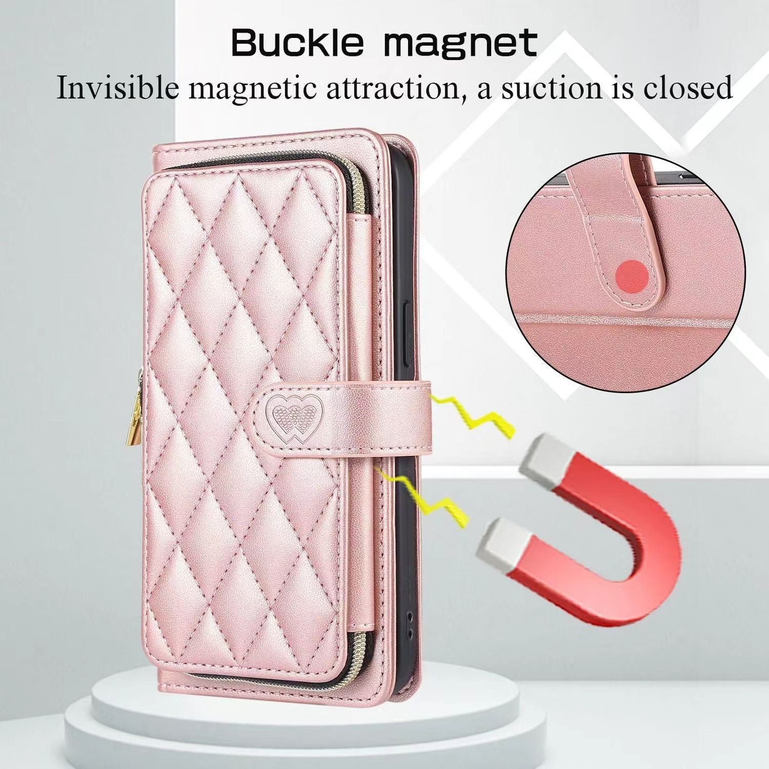 Luxury wallet hold  leather phone case for iphone