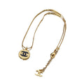 18K CC Pendant Necklace
