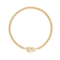 18K CD Lock Necklace