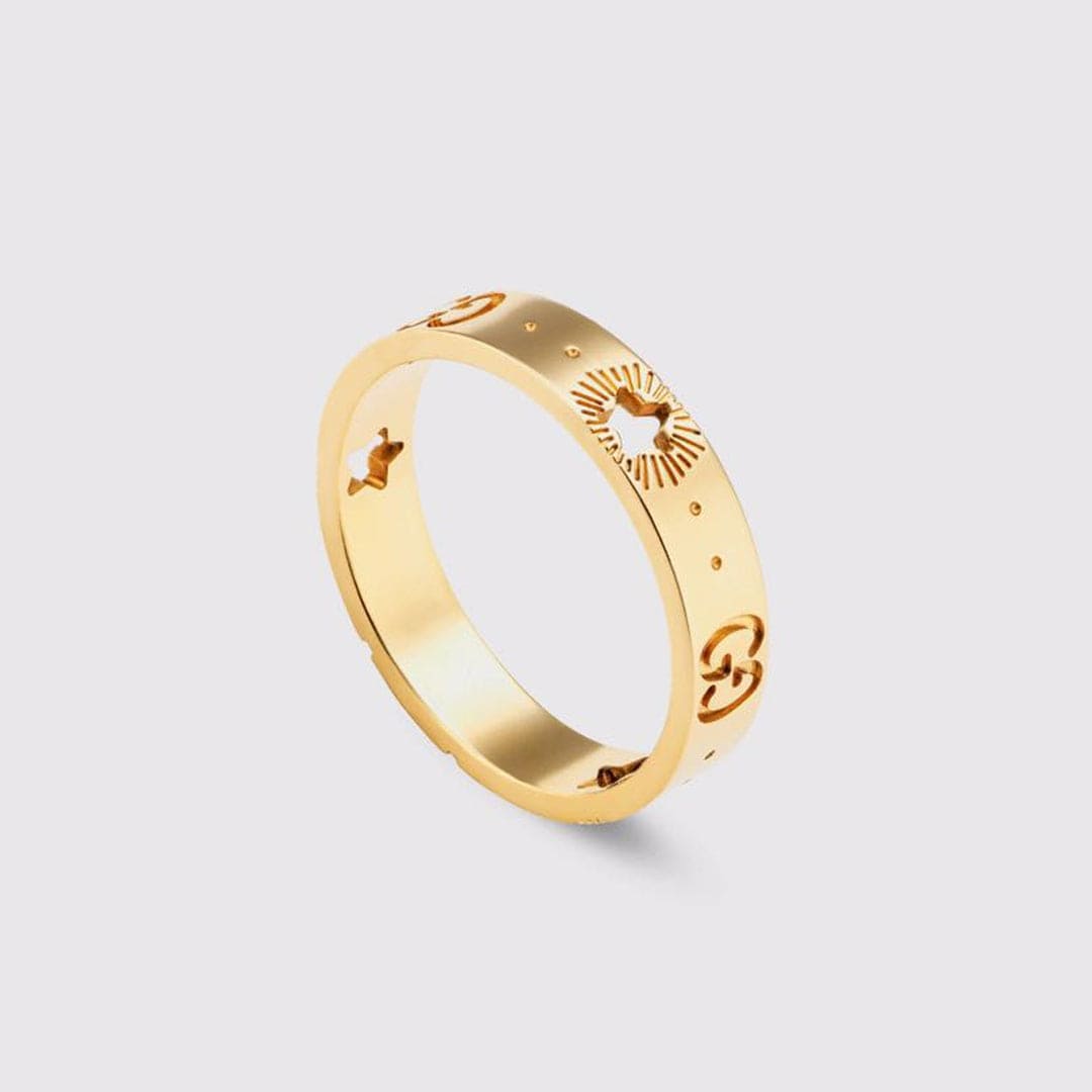 18K GG Icon Yellow Gold Ring