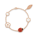 18K Lucky Spring Five Motifs Clover Bracelet