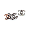 18K CC Crystal Earrings