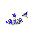 18K CD J'Adior Star Bee Earrings