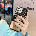 Luxury Rhinestone Square Phone Case