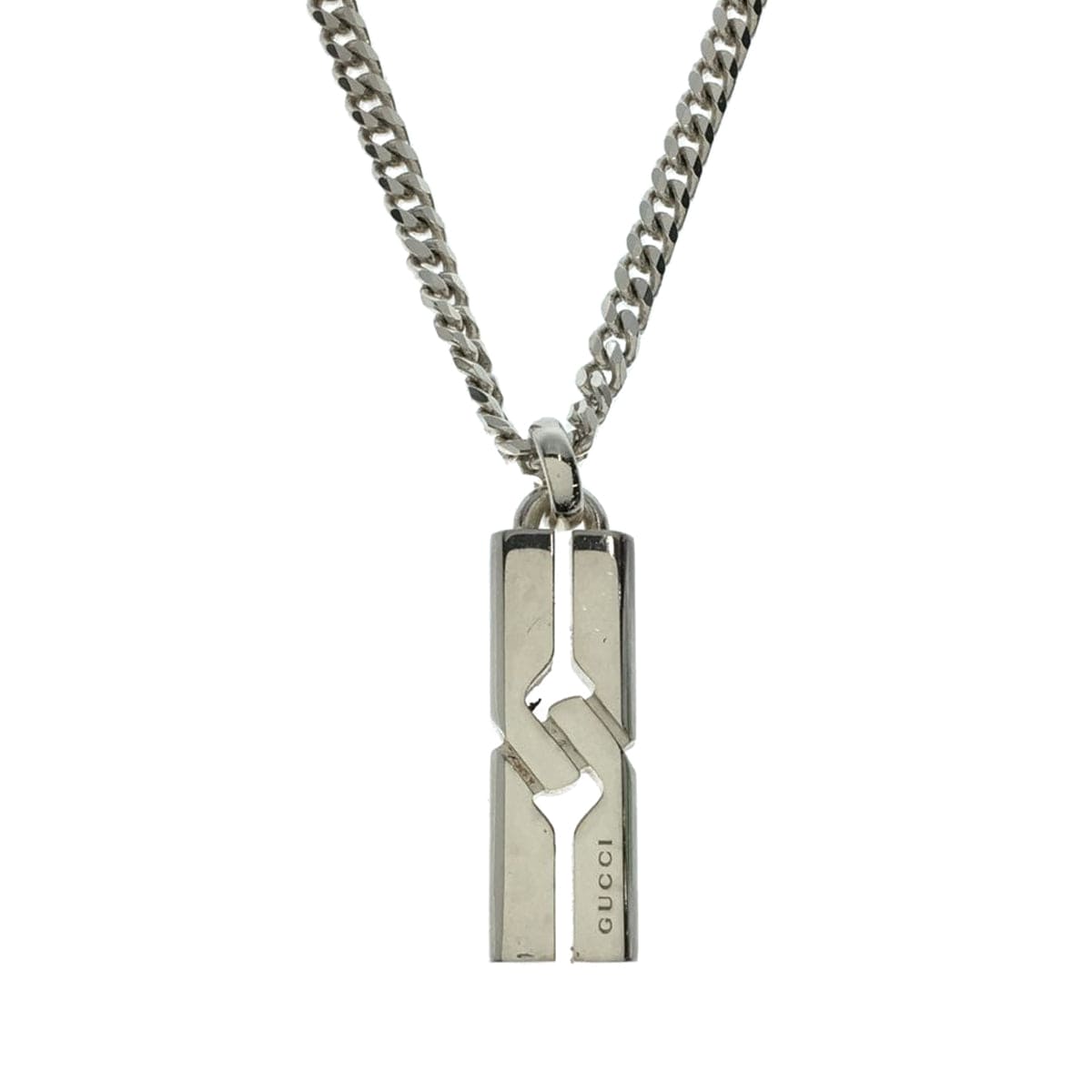 Double G Knot Pendant Necklace