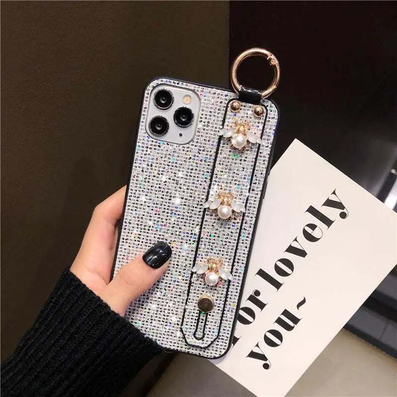 Glitter Wristband phone Case