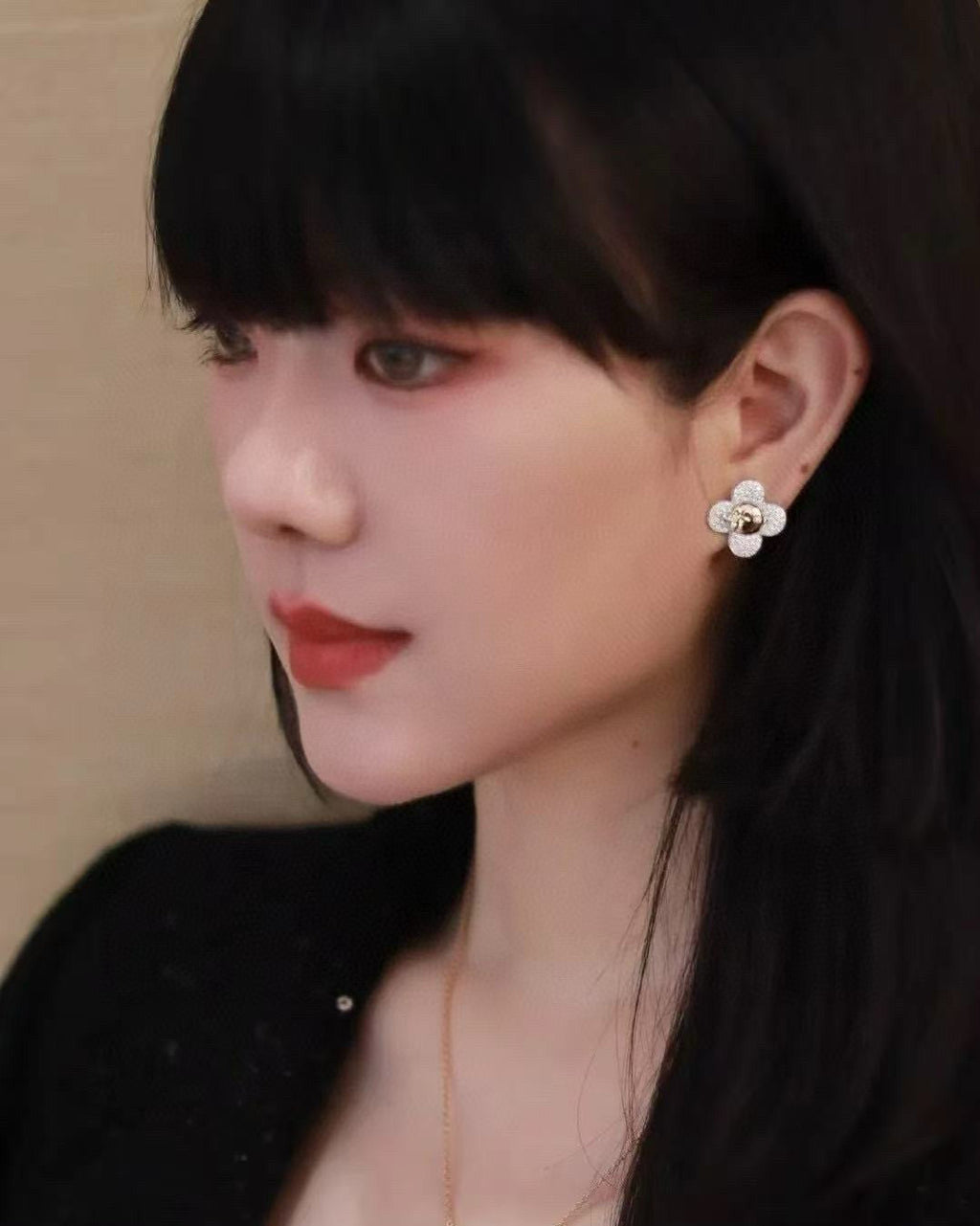 High-Quality Sunflower Stud Earrings