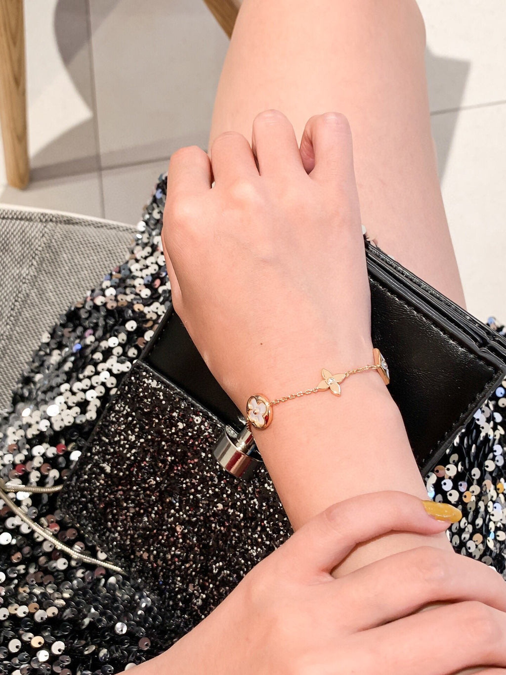 Four-Leaf Clover Bracelet