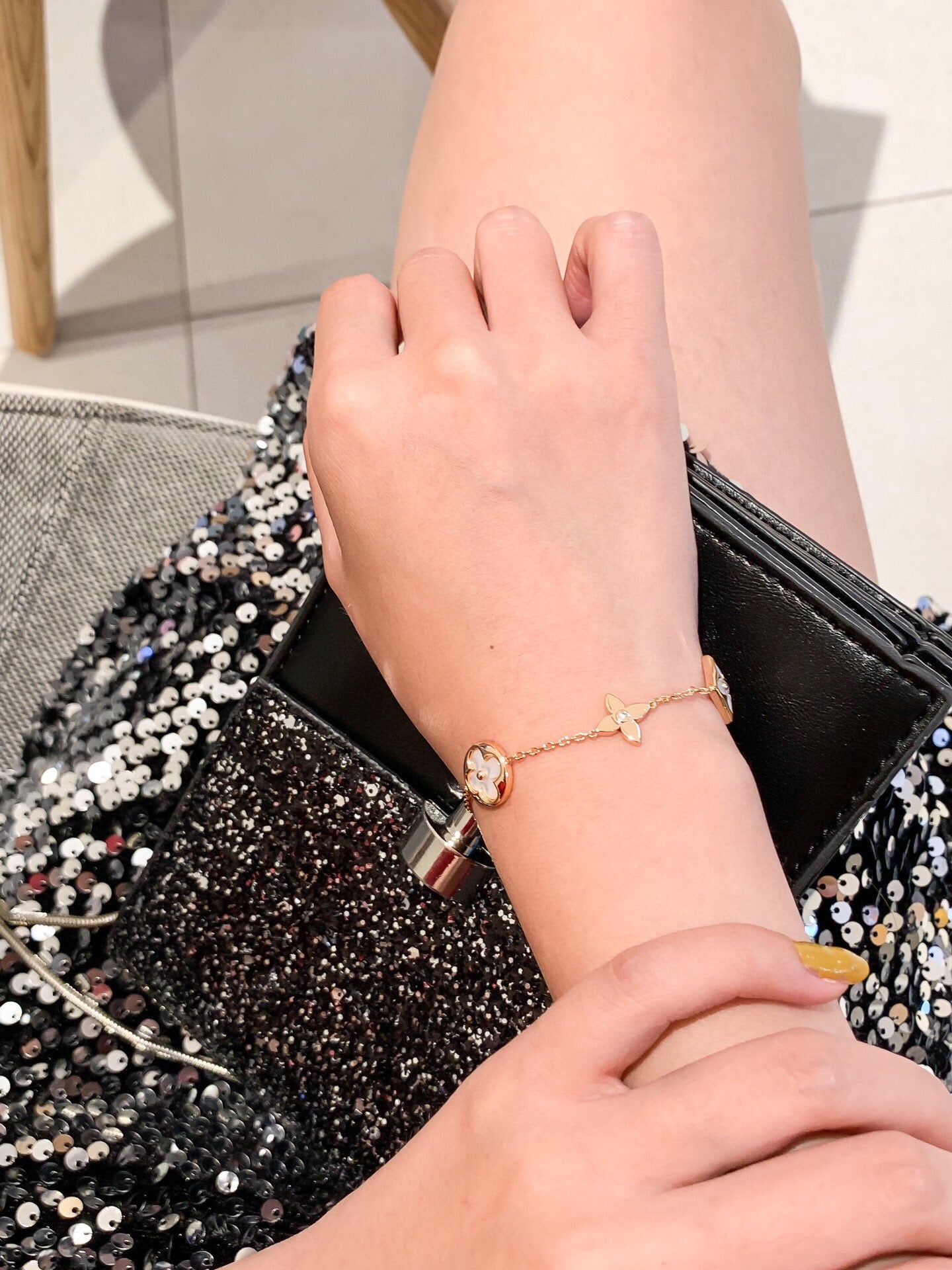 Four-Leaf Clover Bracelet