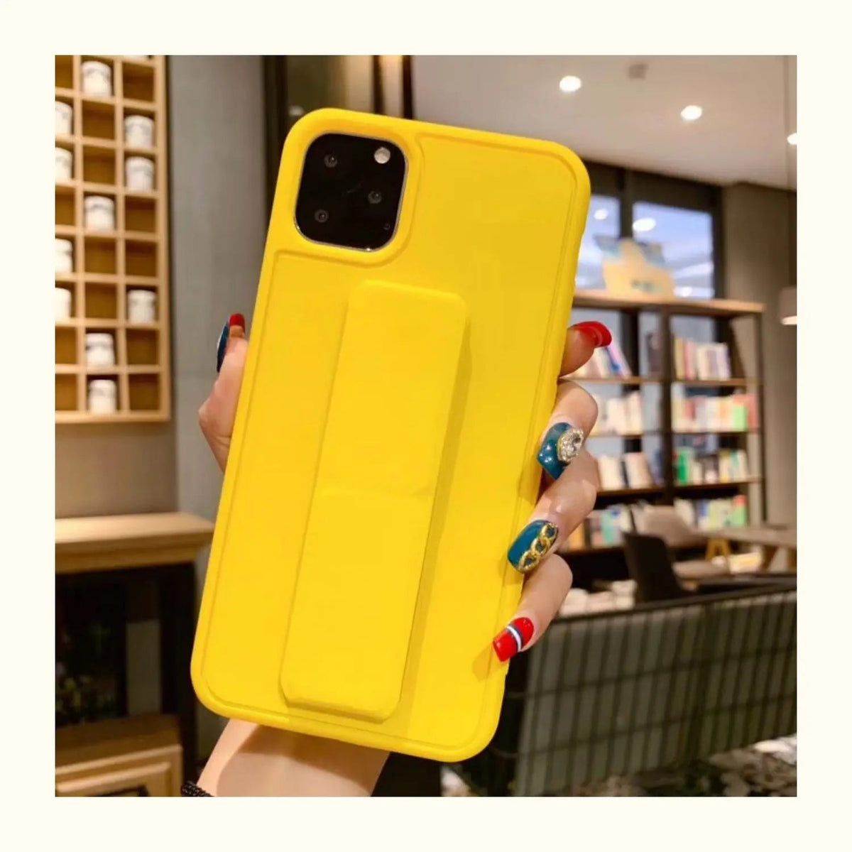 Invisible bracket mobile case