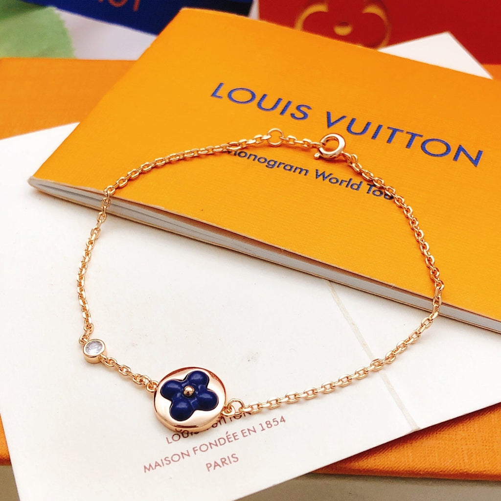 Blue Mother-of-Pearl Bracelet
