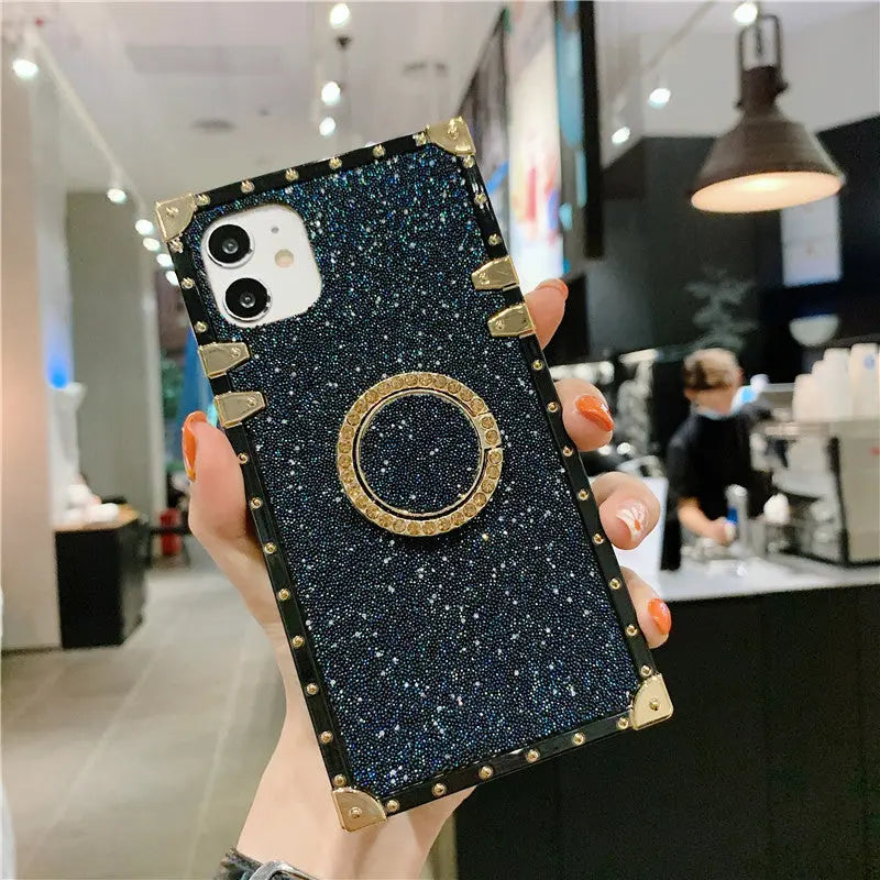 Bling Glitter Square Case