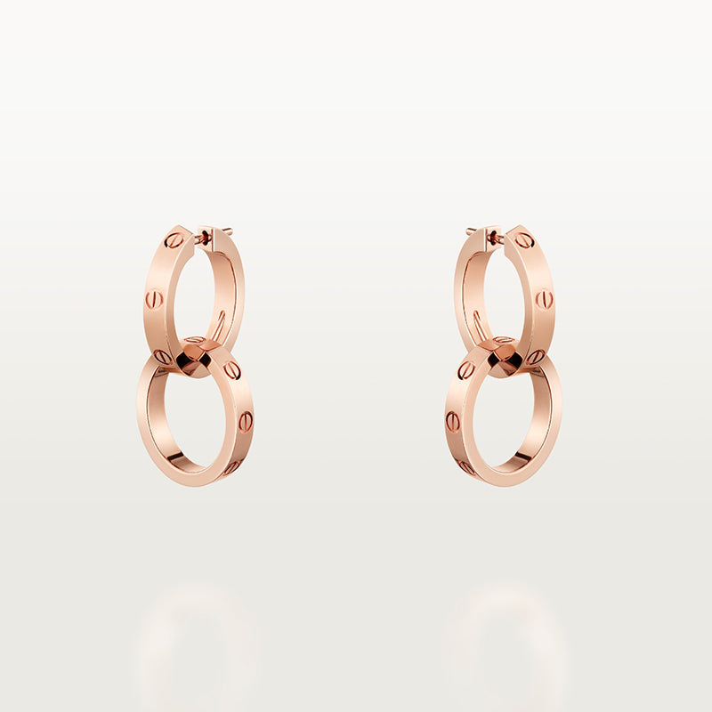 18K Love Earrings