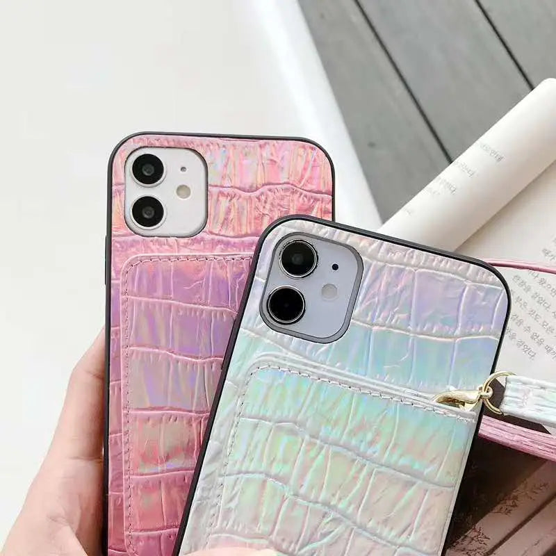 Laser Wallet Phone Case