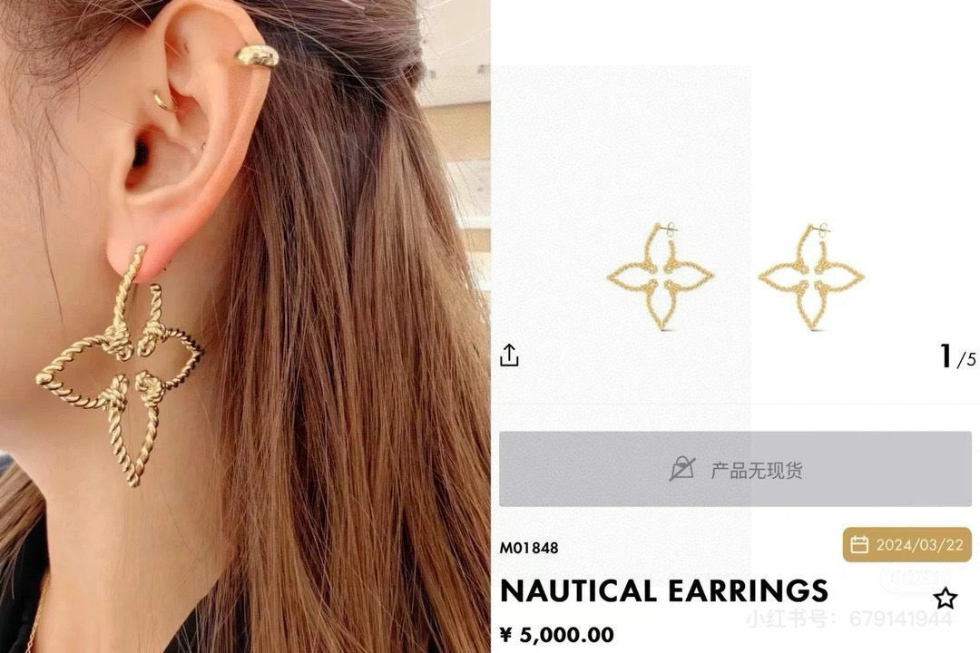 High-Quality Four-Leaf Clover Earrings