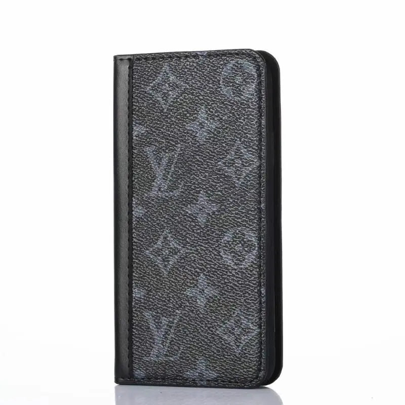 Retro leather card case phone case