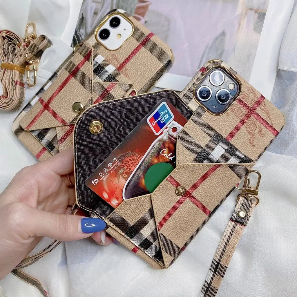 Crossbody coin purse phone case