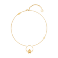 18K Louis Vivienne Swinging Necklace