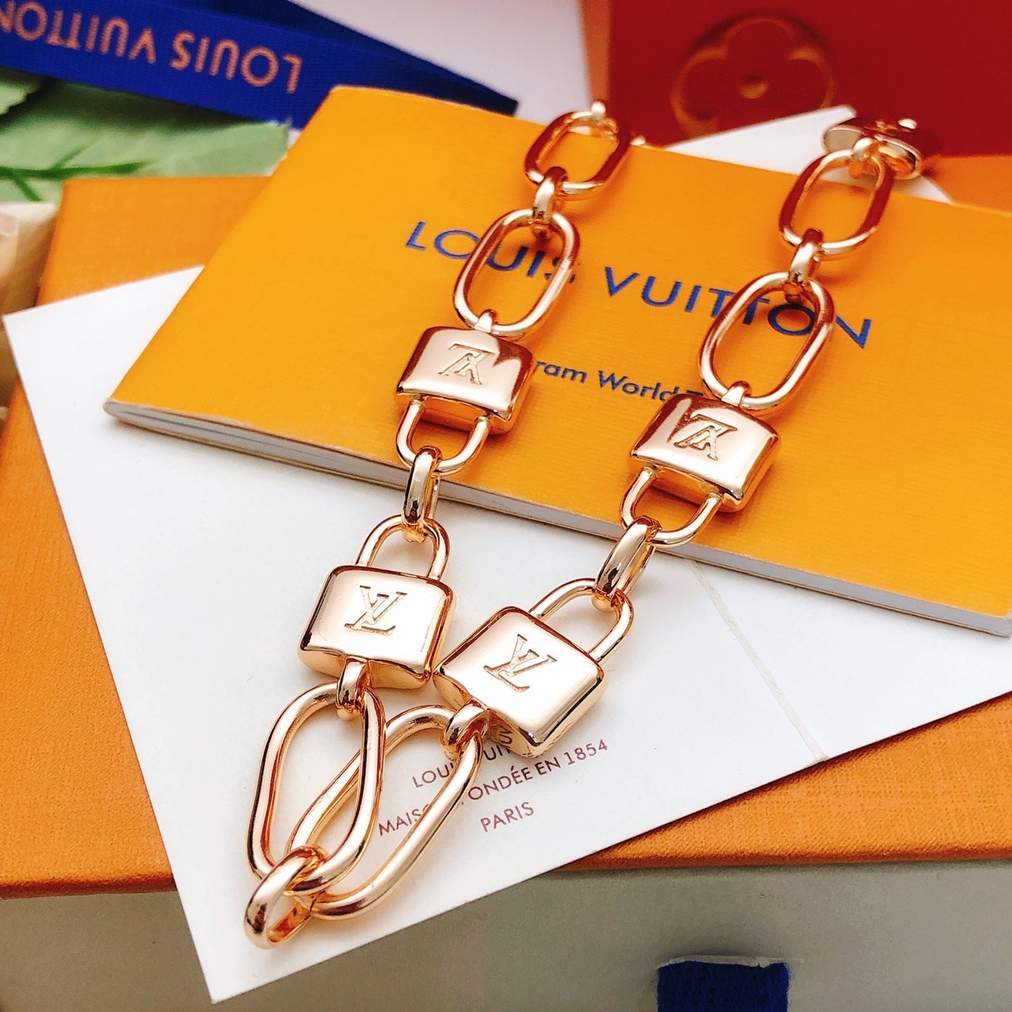 Lock Clasp Necklace