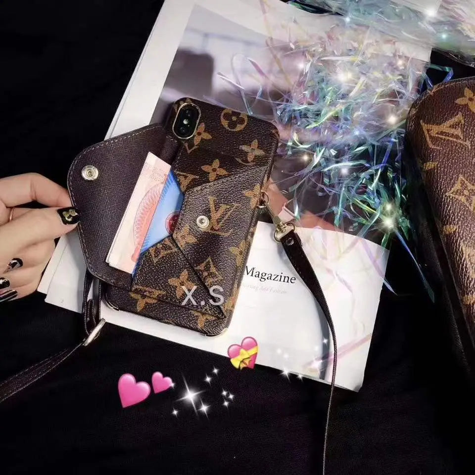 Wallet Backpack Design Leather Case