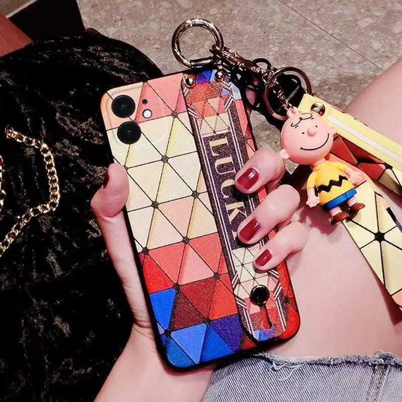 Fashion Wristband Lanyard Case