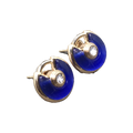 18K Amulette De Earrings