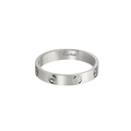 CARTIER LOVE RING - WHITE GOLD