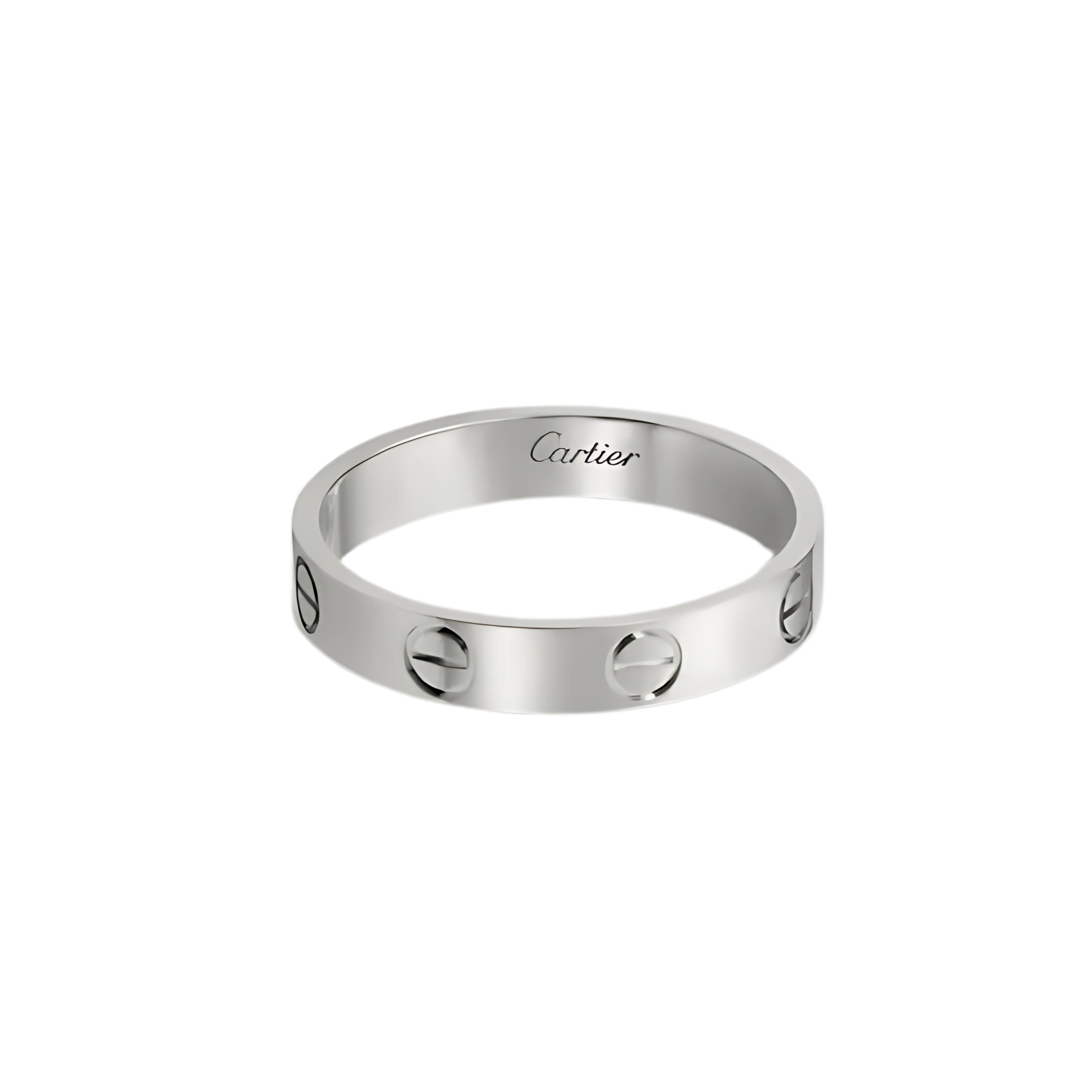 CARTIER LOVE RING - WHITE GOLD