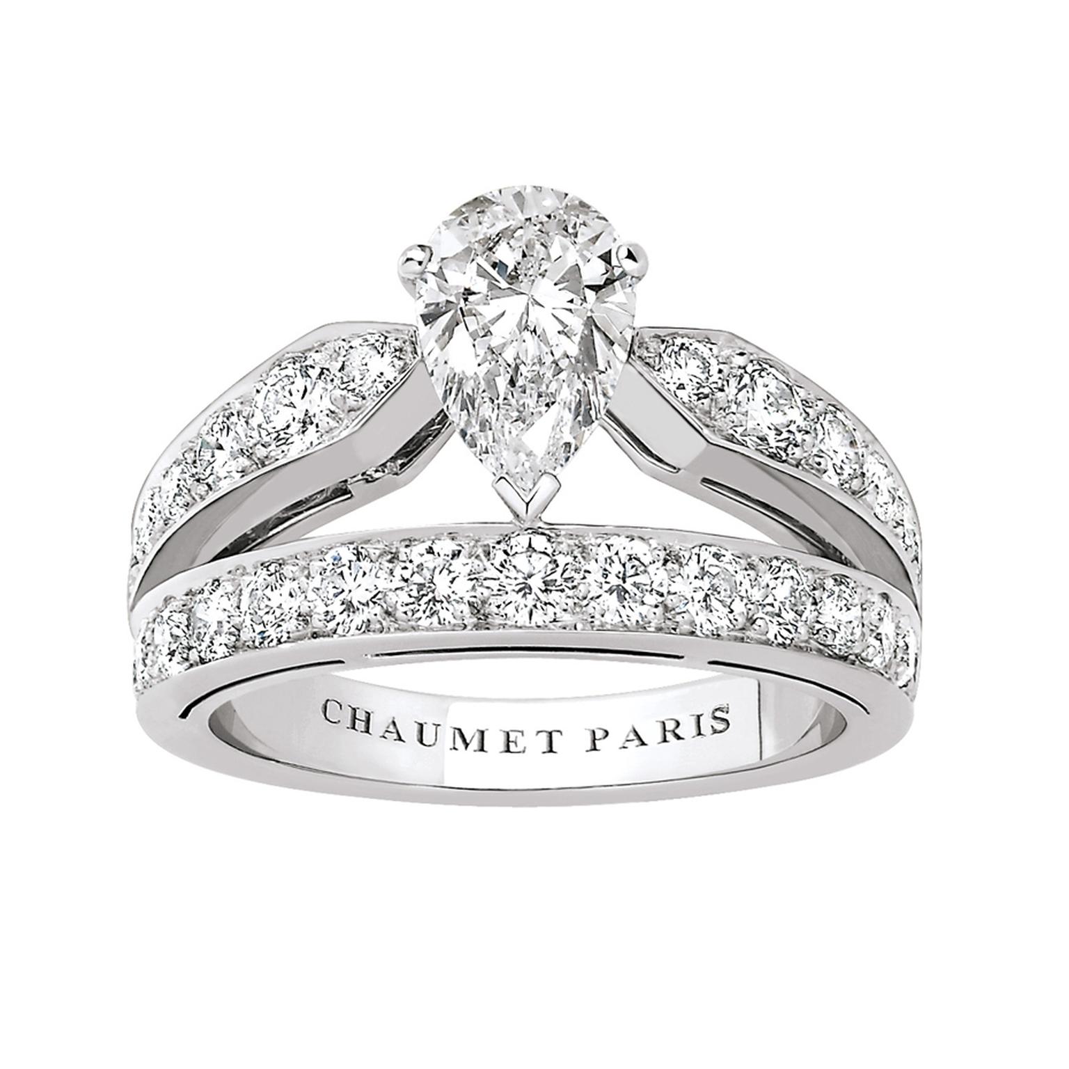 18K Jos¨¦phine Engagement Ring