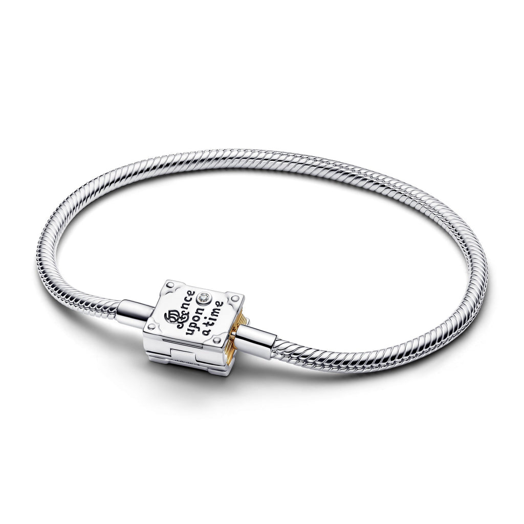 Pandora Disney Princess Storybook Lab-grown Diamond Snake Chain Bracelet