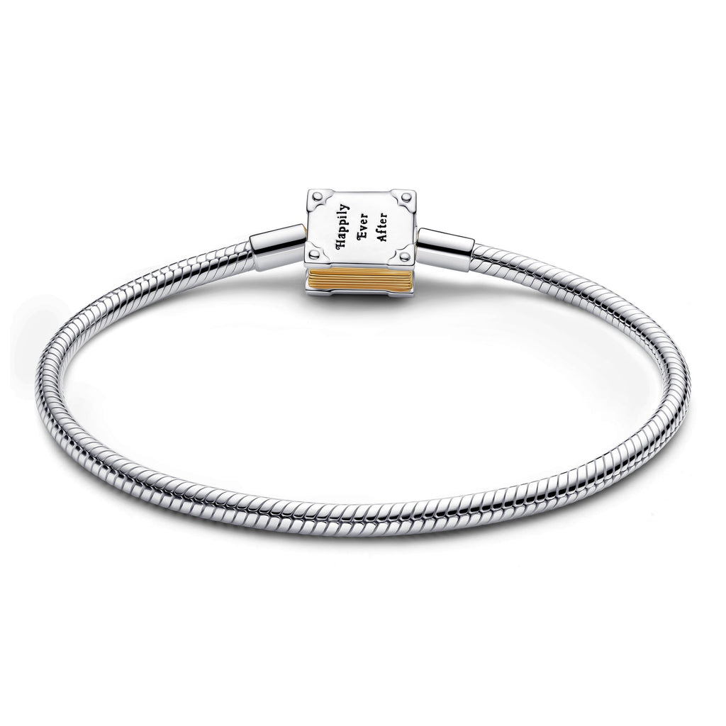 Pandora Disney Princess Storybook Lab-grown Diamond Snake Chain Bracelet