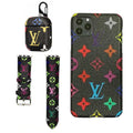 BLACK LV CLASSIC MONOGRAM INSPIRED IPHONE, AIRPOD 1/2 & WATCH BAND