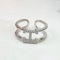 18K Ever Chaine D'ancre H Ring