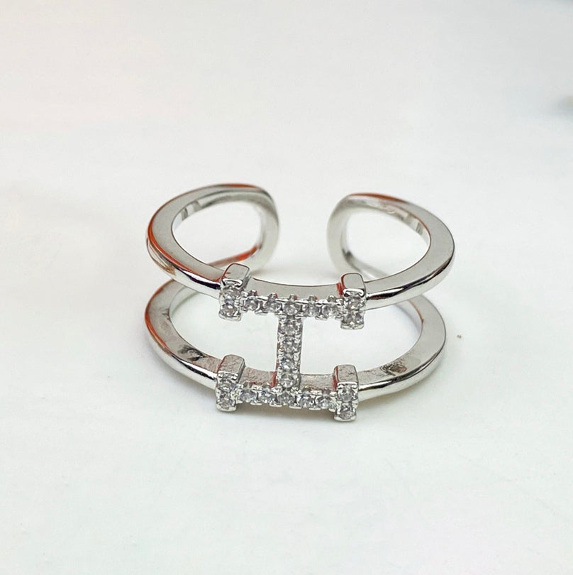 18K Ever Chaine D'ancre H Ring
