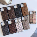 Tri-fold card holder phone case for iphone