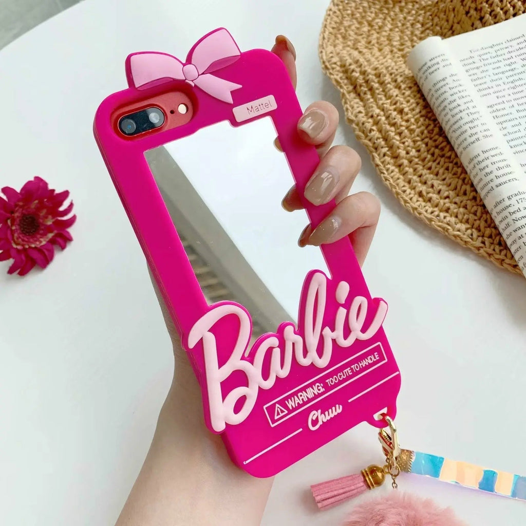 Cute Mirror pendant Phone case